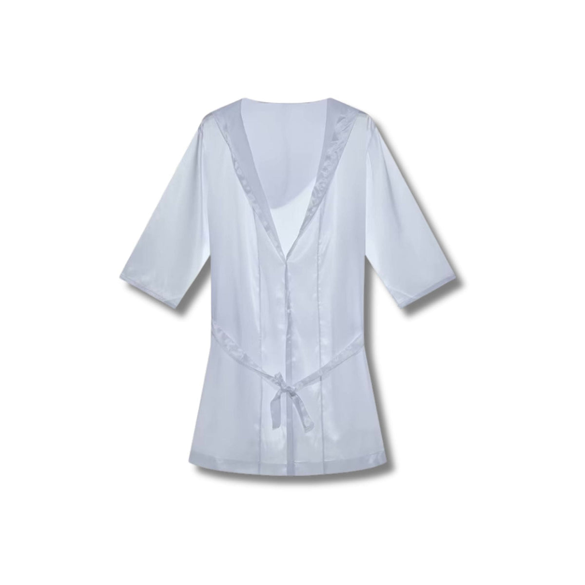 Peignoir Homme Luxe Satin Été