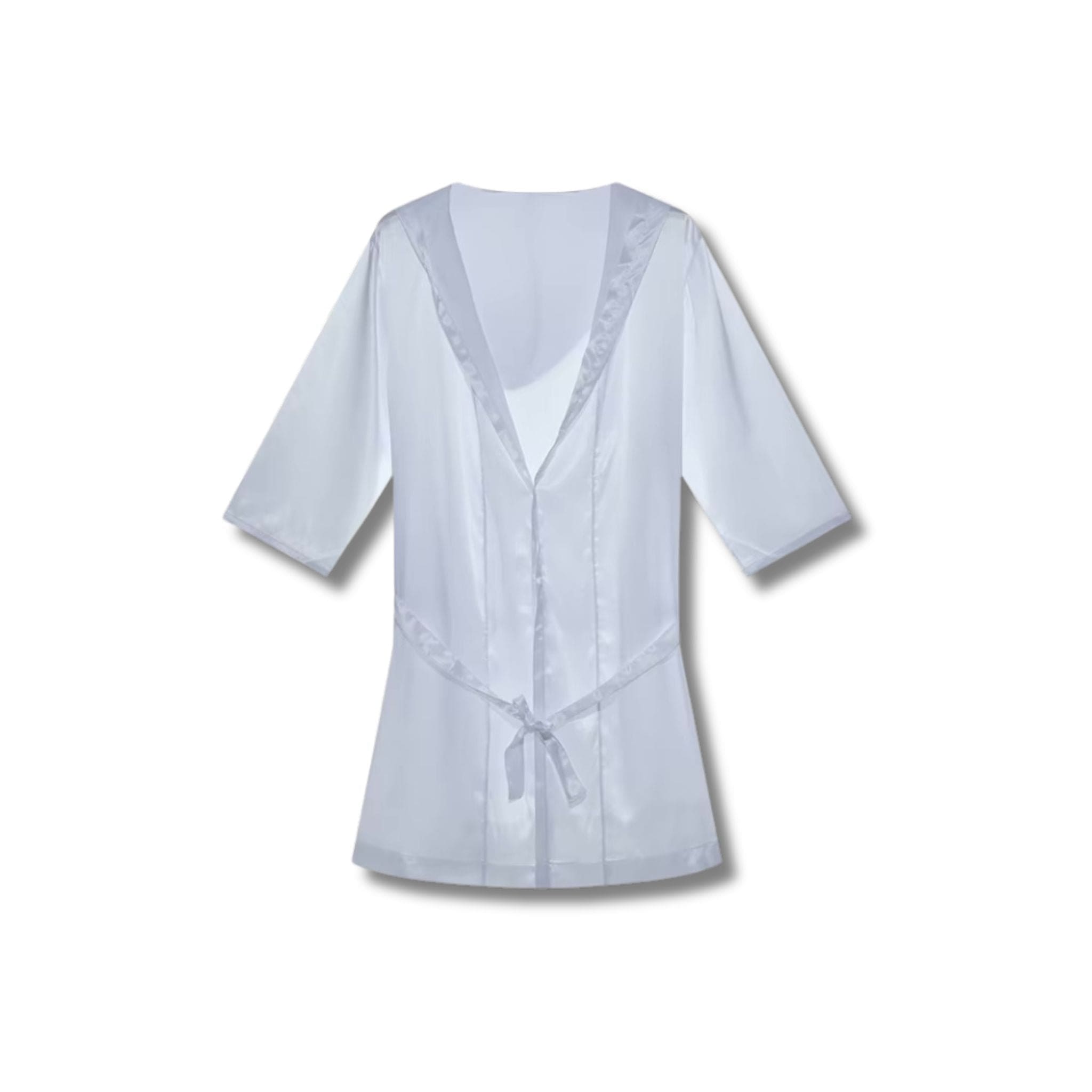 Peignoir Homme Luxe Satin Été