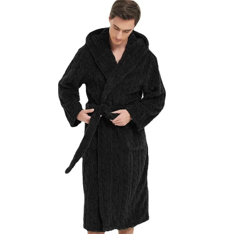 Peignoir Homme Polaire Capuche