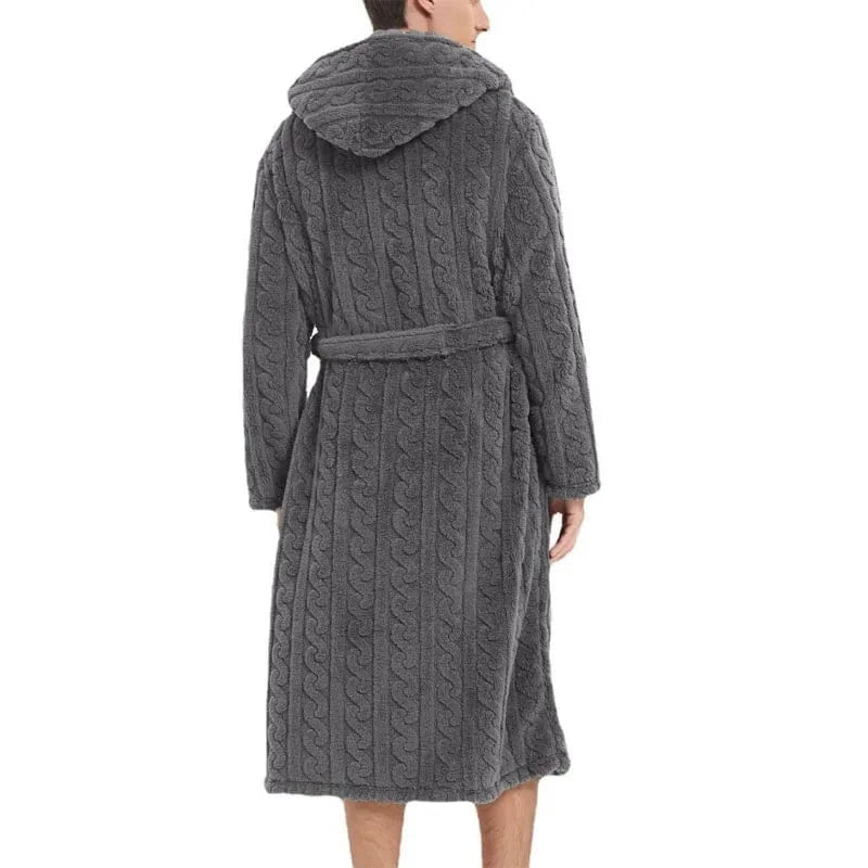 Peignoir Homme Polaire Capuche