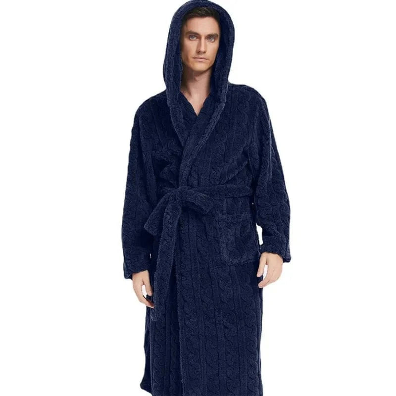 Peignoir Homme Polaire Capuche