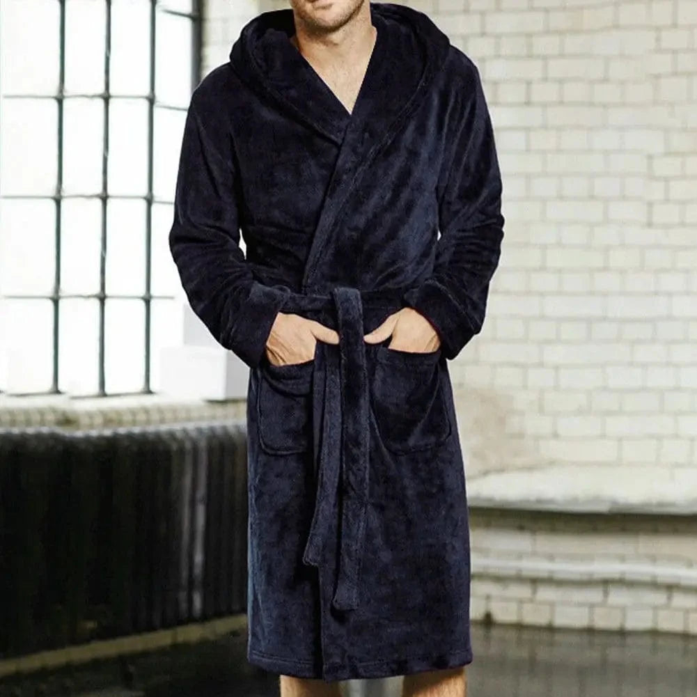 Peignoir Homme Polaire Chaude