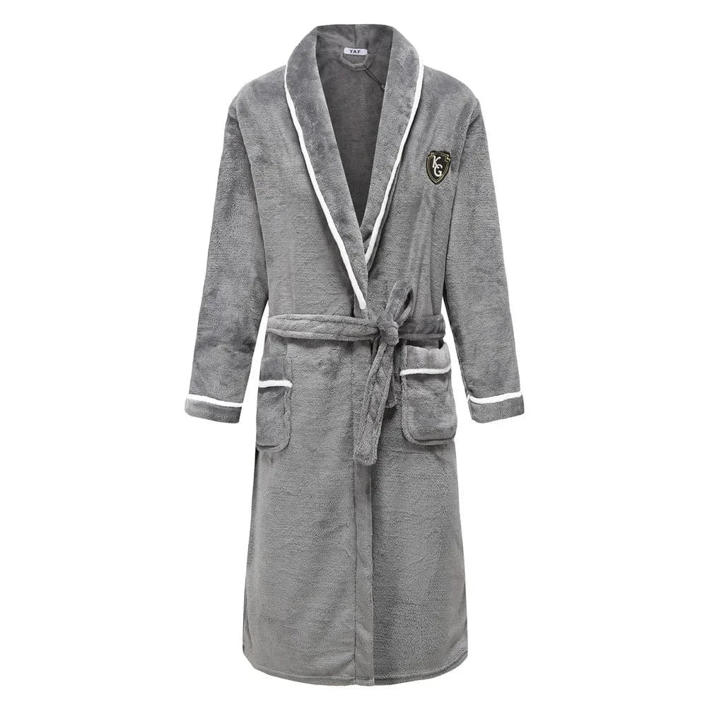 Peignoir Homme Polaire Flanelle Épaisse