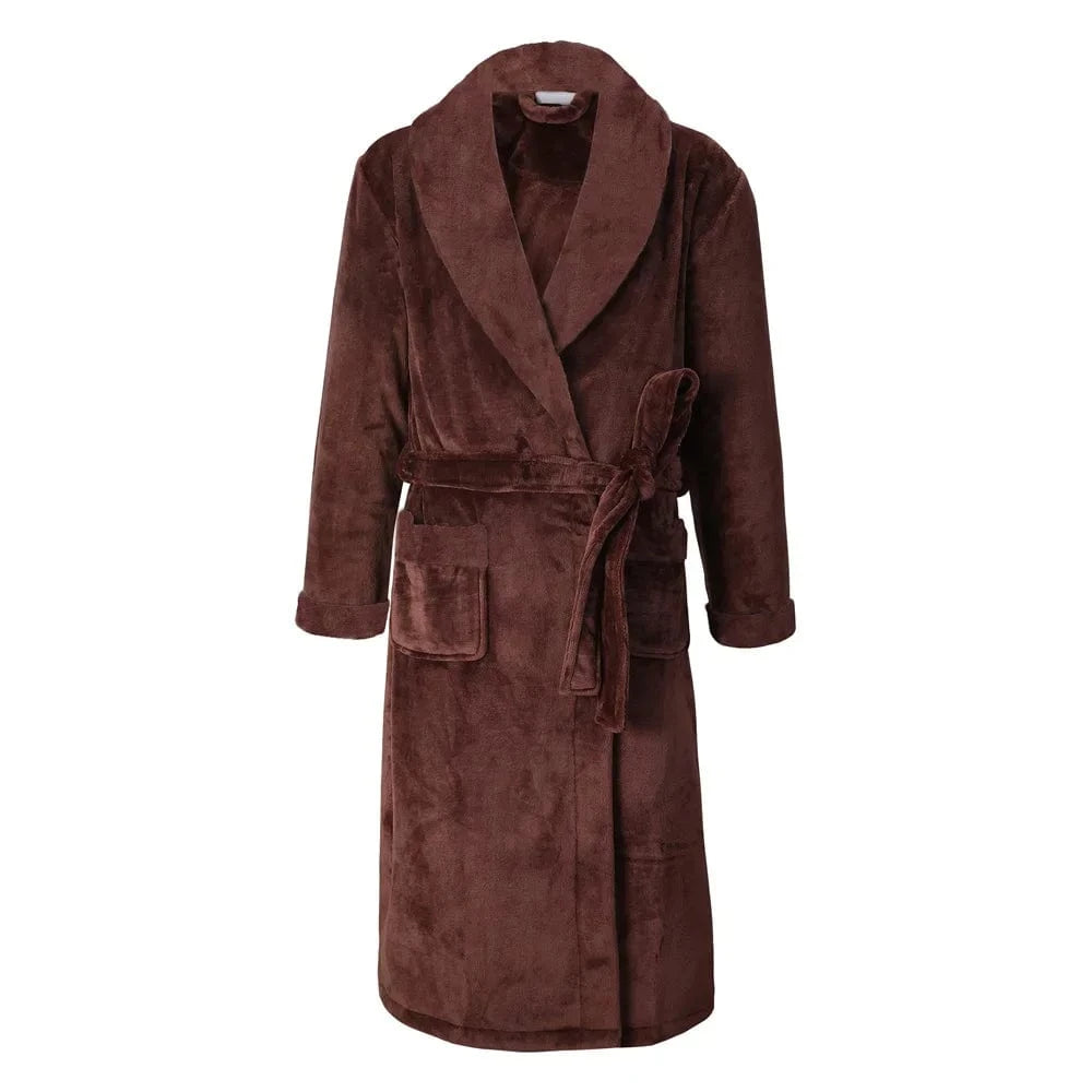 Peignoir Homme Polaire Flanelle Épaisse
