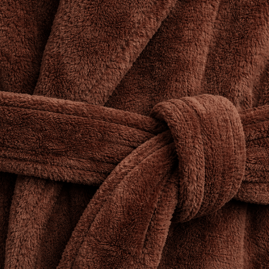 Peignoir Homme Polaire Flanelle Épaisse