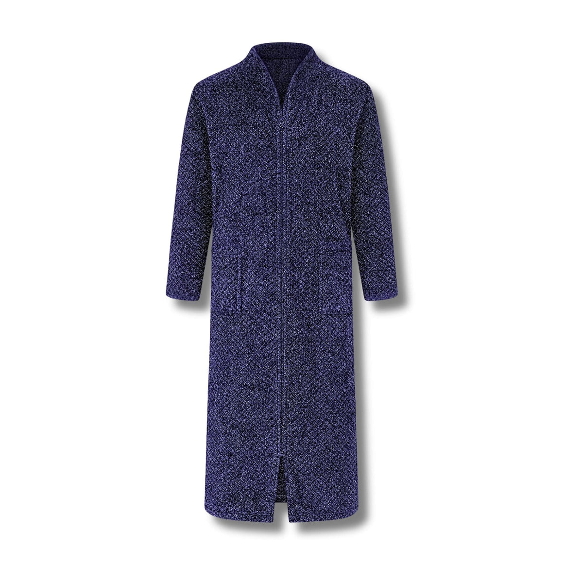 Peignoir Homme Polaire Long avec Zip