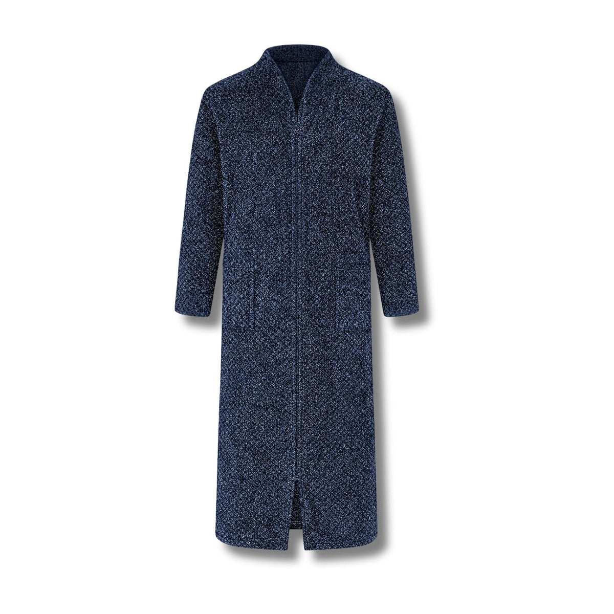Peignoir Homme Polaire Long avec Zip