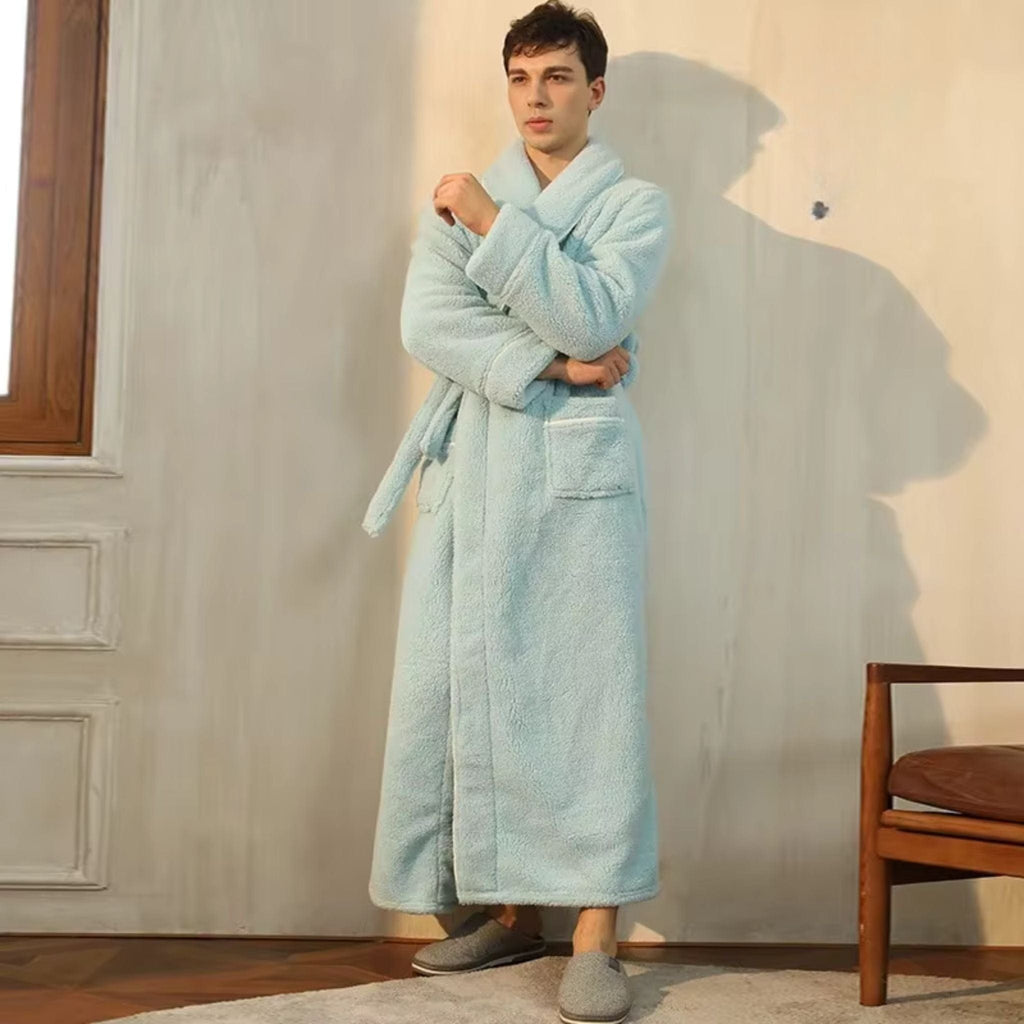 Peignoir Homme Polaire Long Hiver