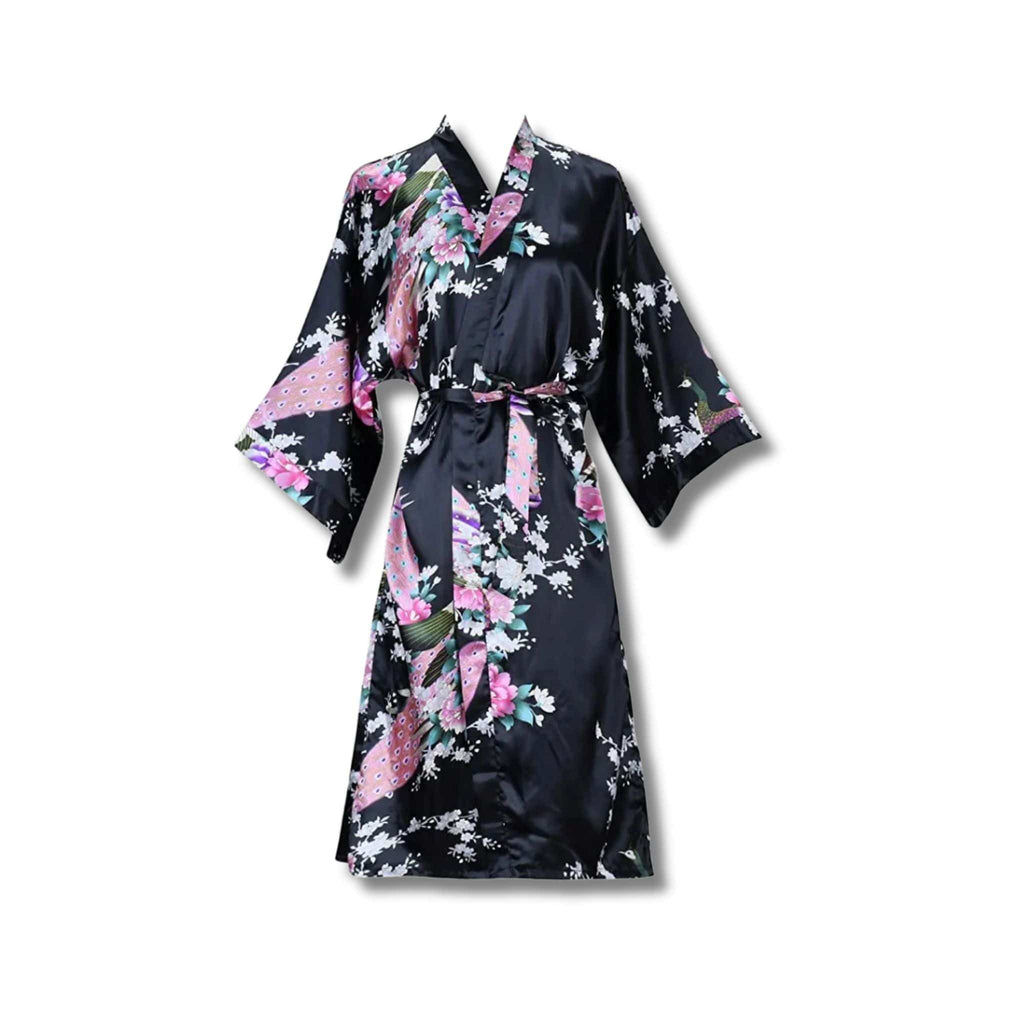 Peignoir Satin Femme Japonais
