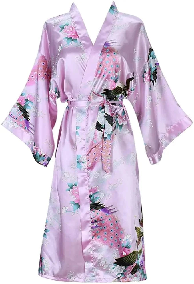 Peignoir Satin Femme Japonais