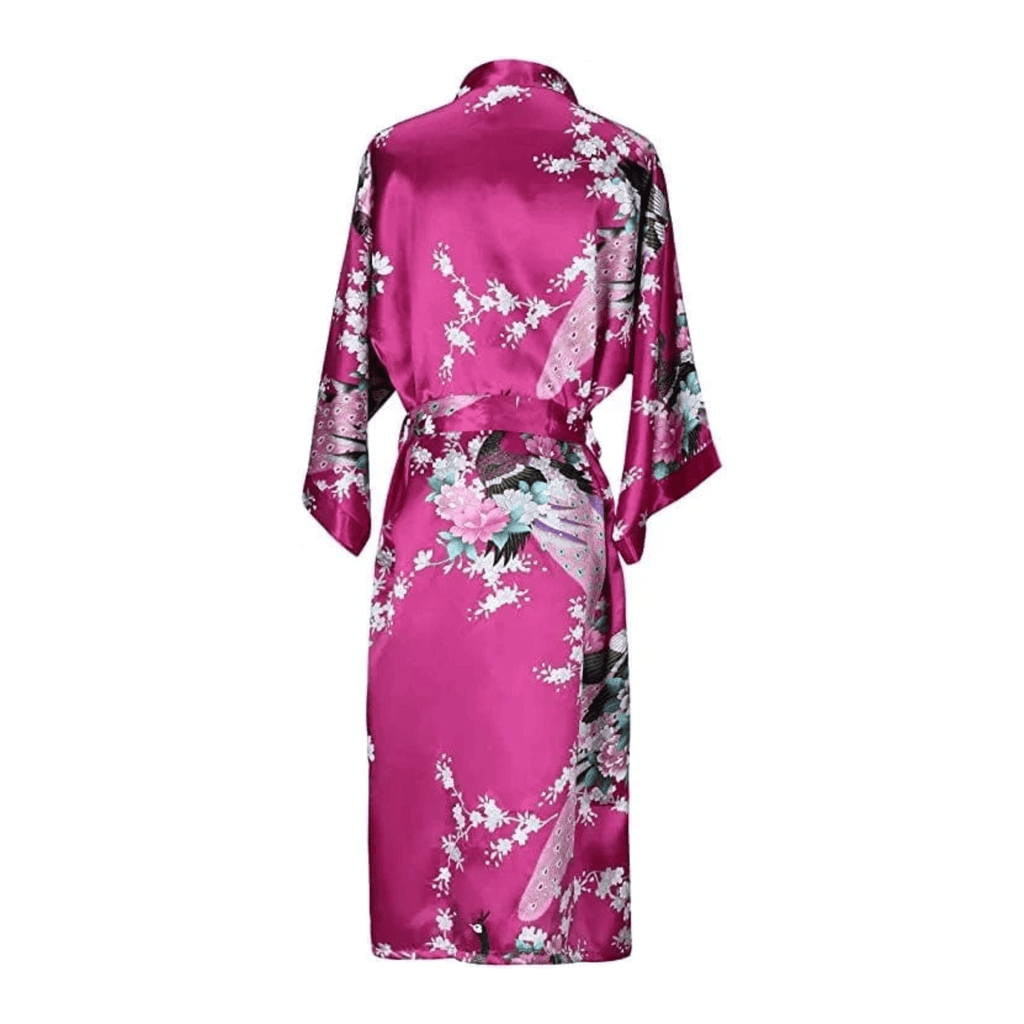 Peignoir Satin Femme Japonais