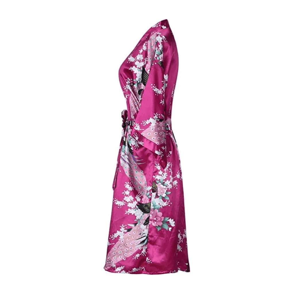 Peignoir Satin Femme Japonais