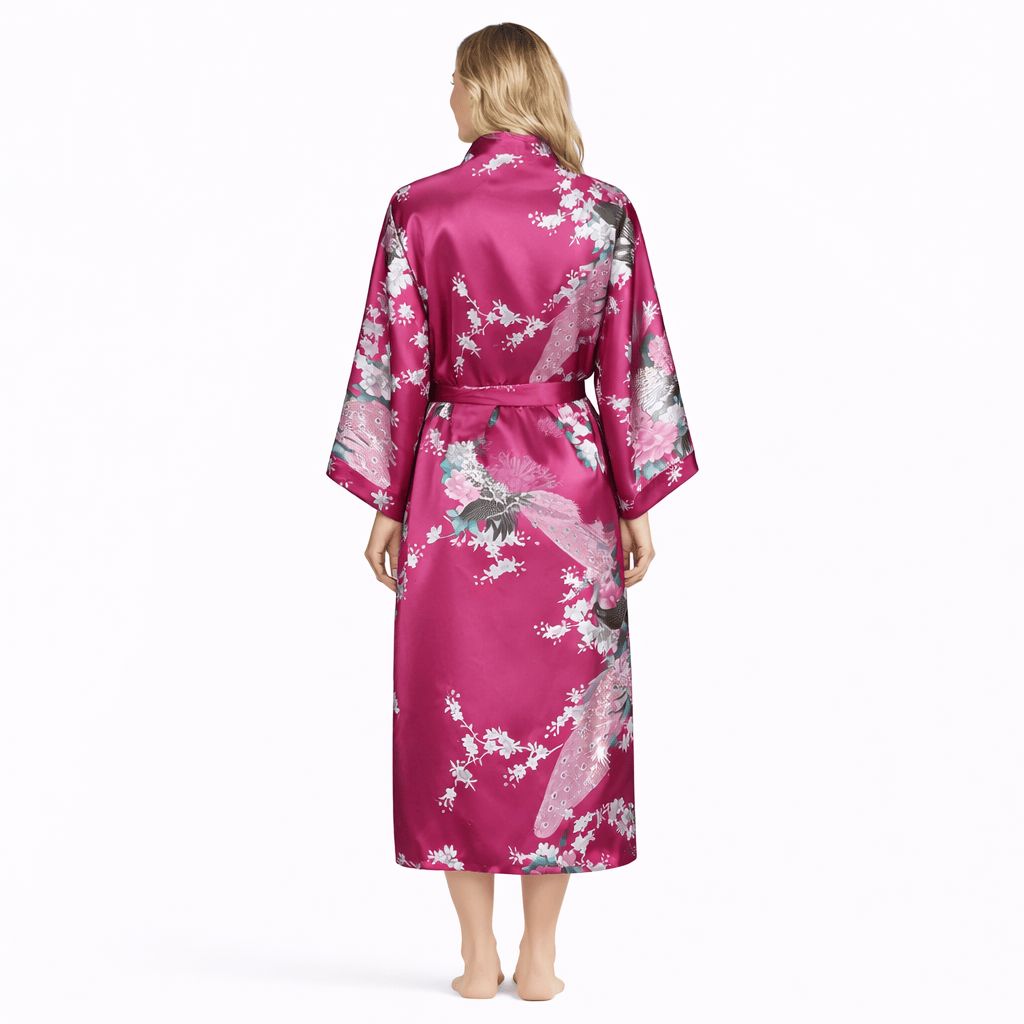 Peignoir Satin Femme Japonais