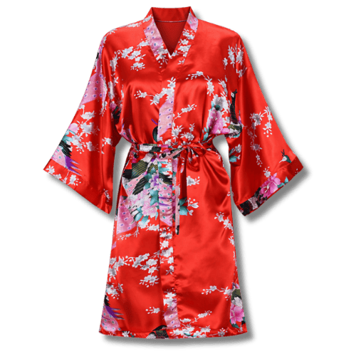 Peignoir Satin Femme Japonais