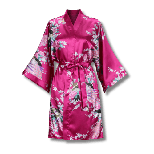 Peignoir Satin Femme Japonais