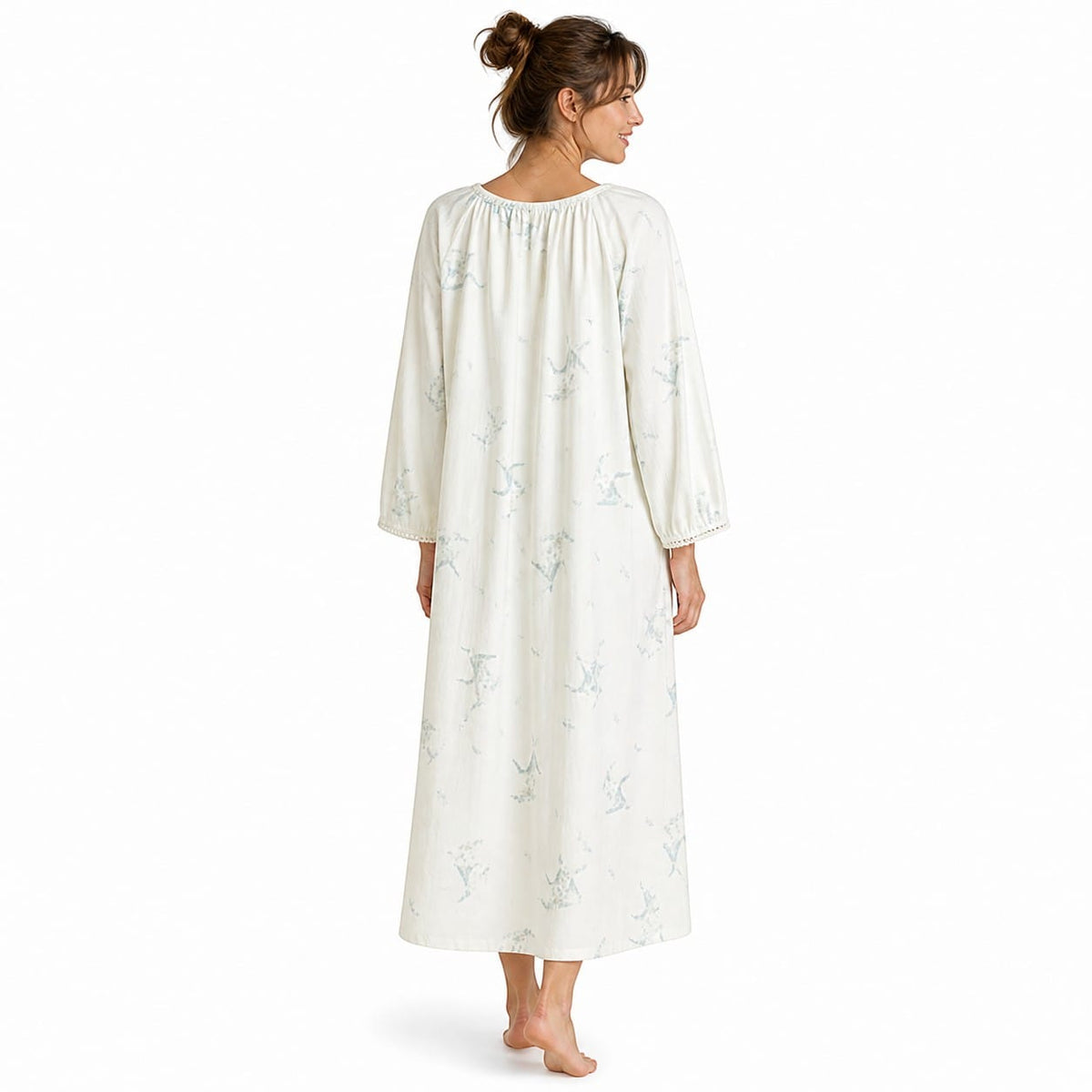 Robe de Chambre Coton Femme Style Bohème