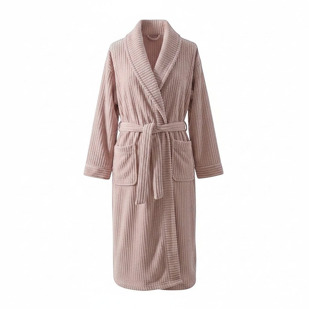Robe de Chambre Couple Flanelle Douce Unisexe