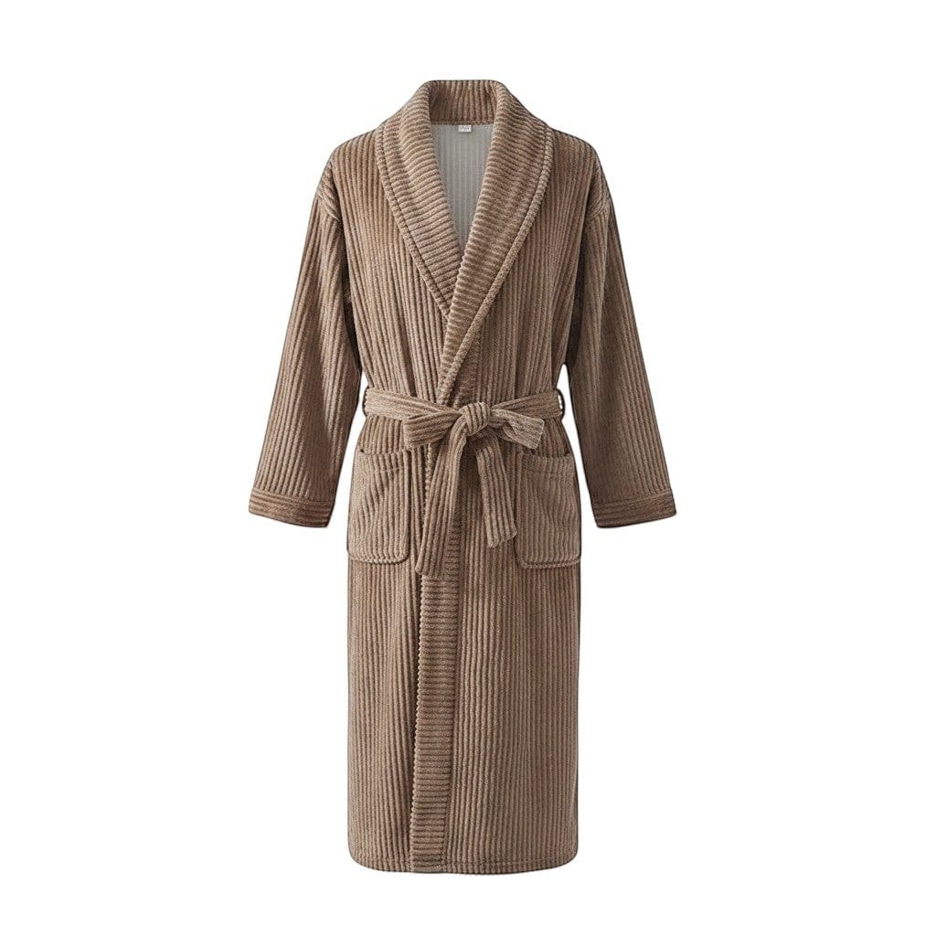 Robe de Chambre Couple Flanelle Douce Unisexe