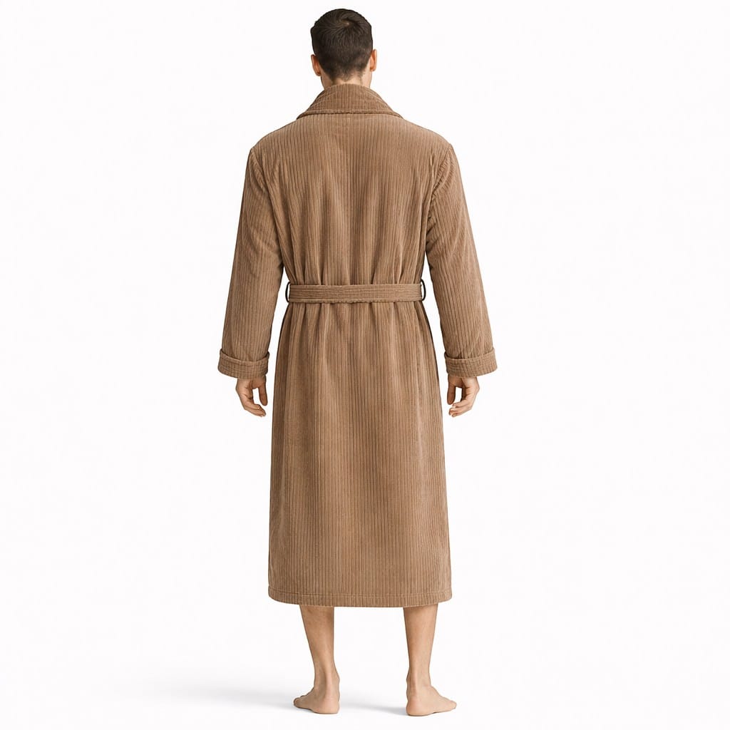 Robe de Chambre Couple Flanelle Douce Unisexe