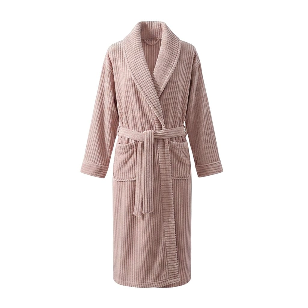 Robe de Chambre Couple Flanelle Douce Unisexe
