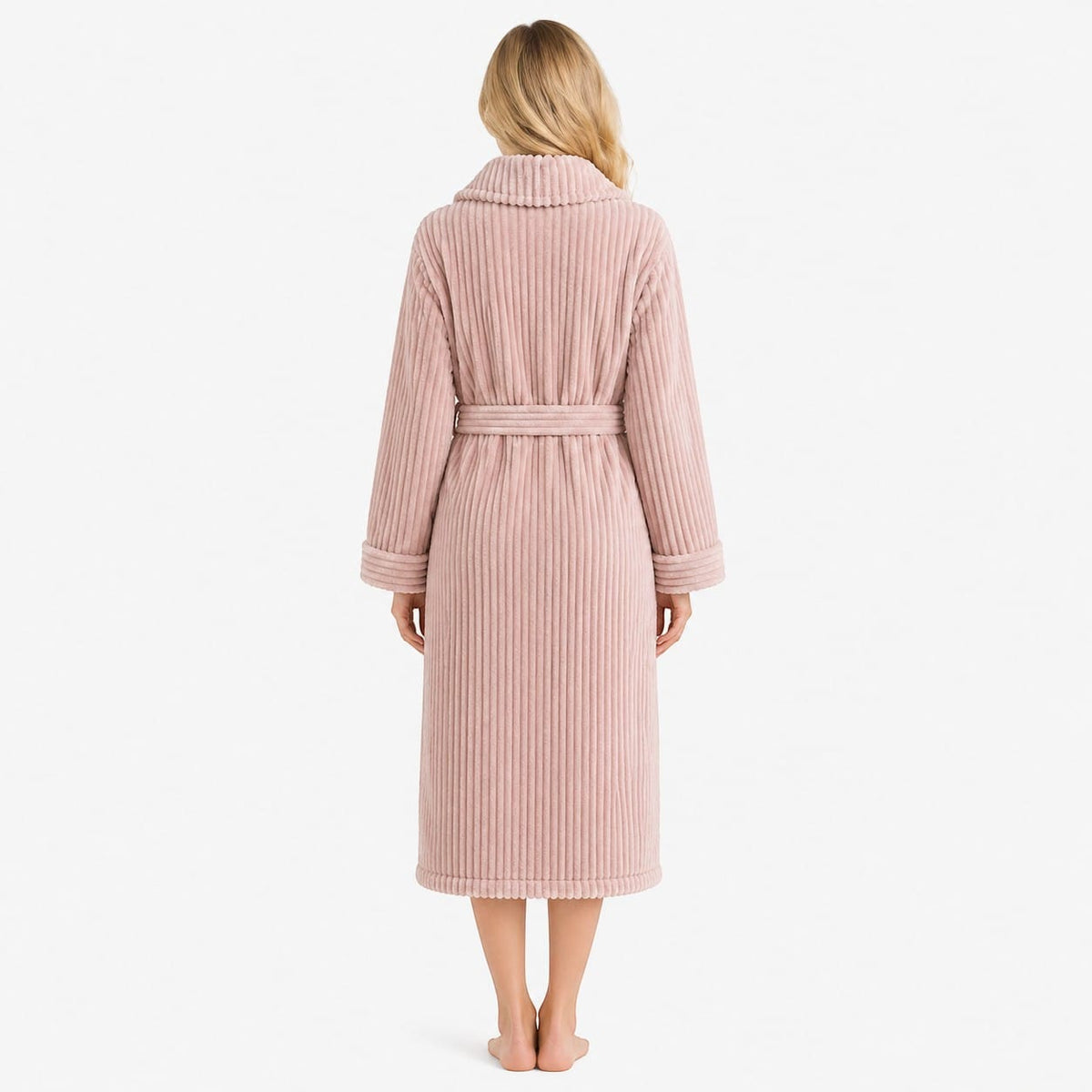 Robe de Chambre Couple Flanelle Douce Unisexe