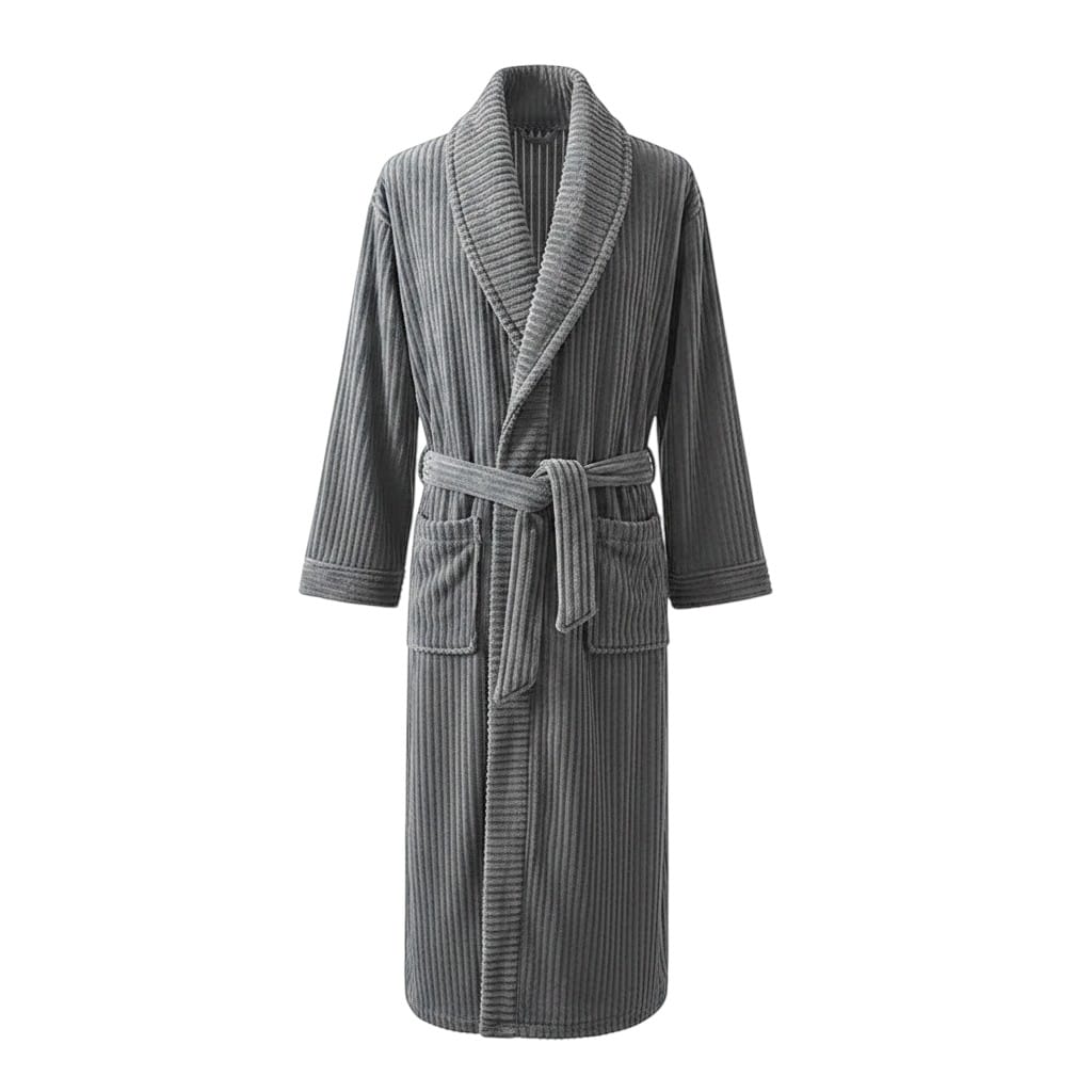 Robe de Chambre Couple Flanelle Douce Unisexe