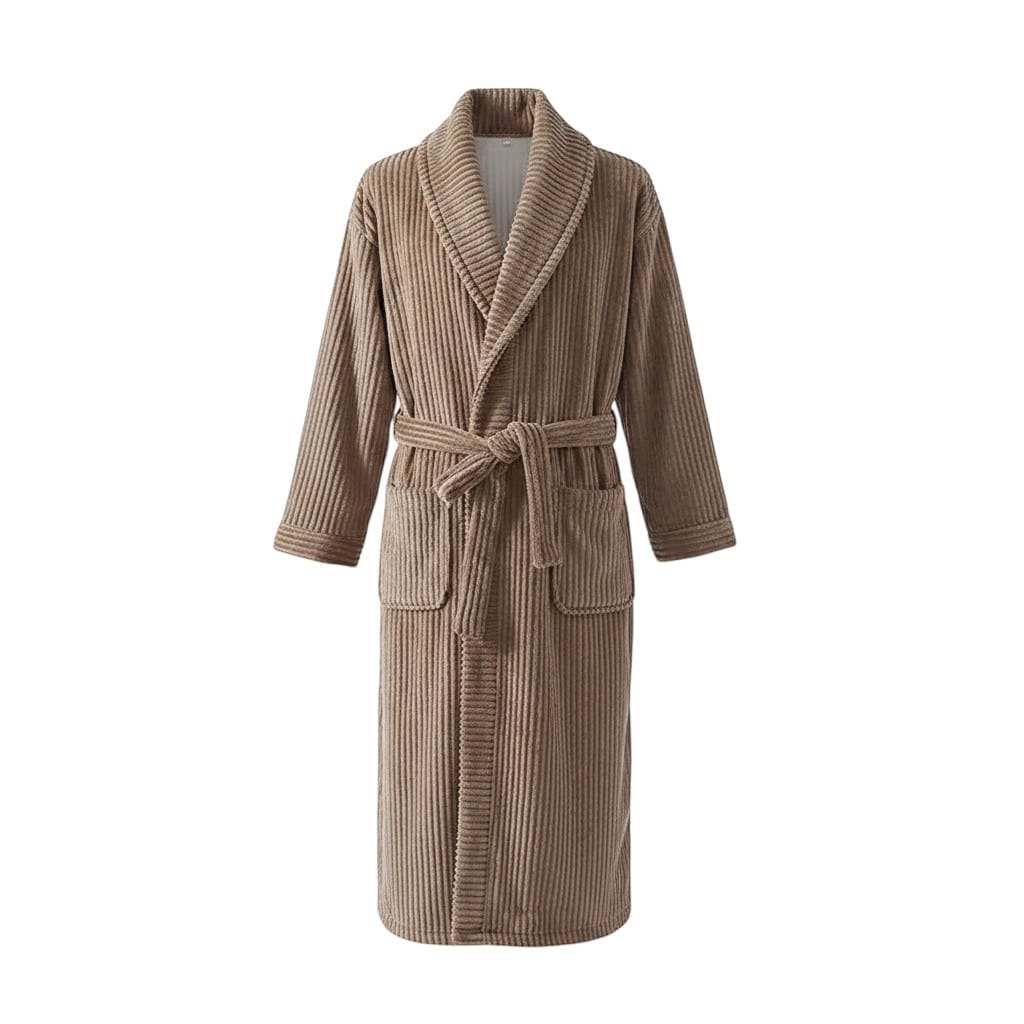 Robe de Chambre Couple Flanelle Douce Unisexe