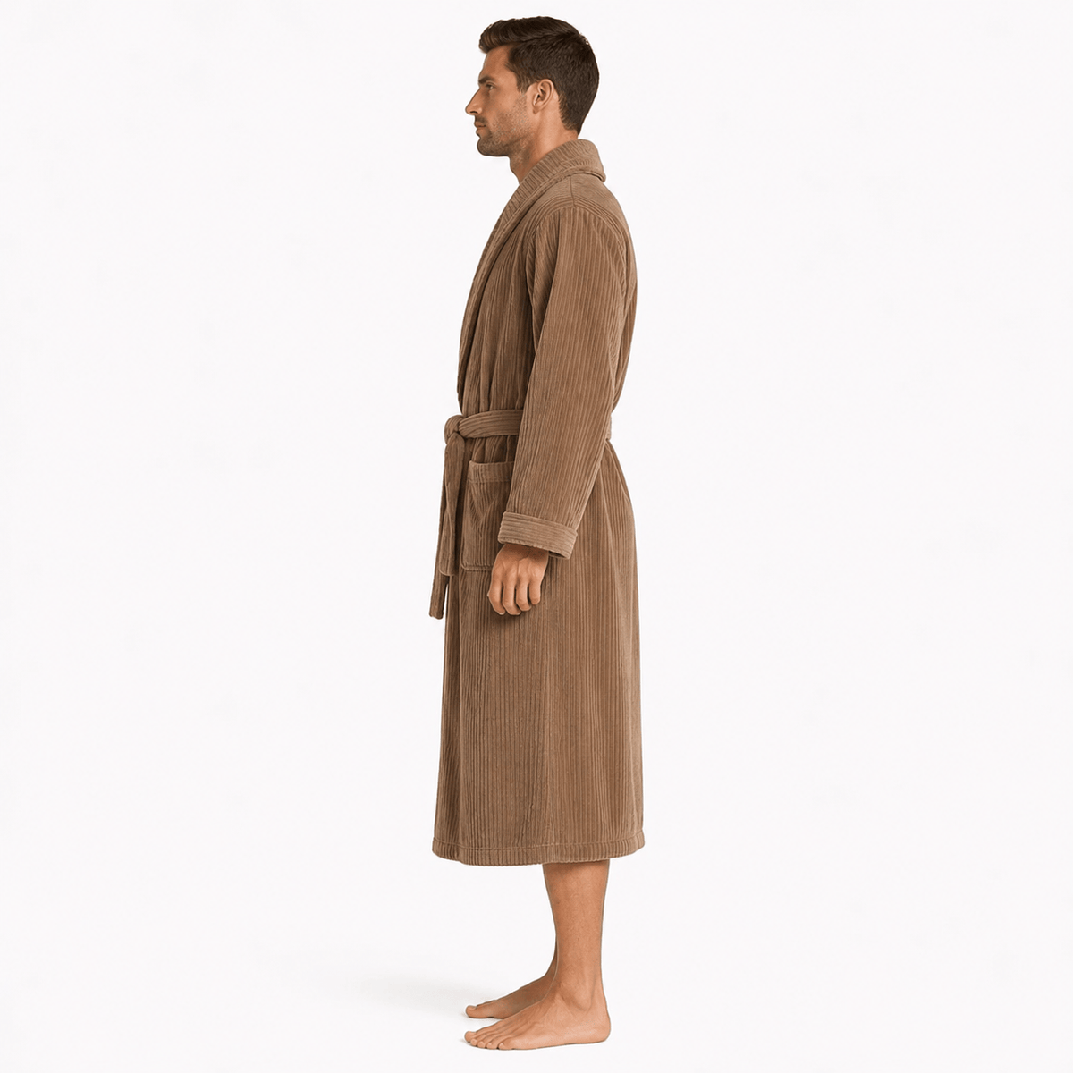 Robe de Chambre Couple Flanelle Douce Unisexe