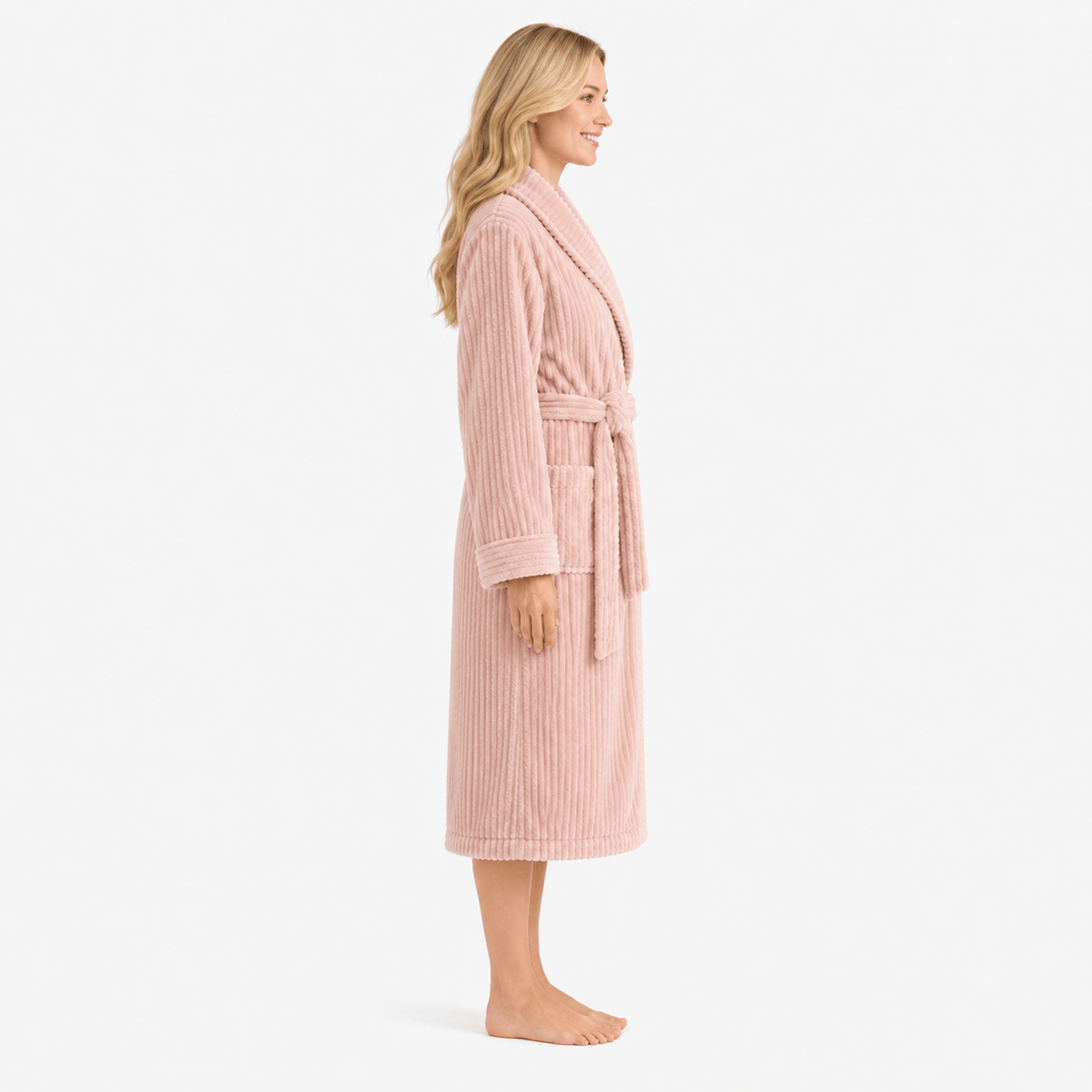 Robe de Chambre Couple Flanelle Douce Unisexe