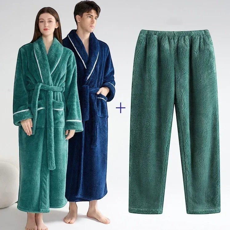 Robe de Chambre Femme avec Pantalon