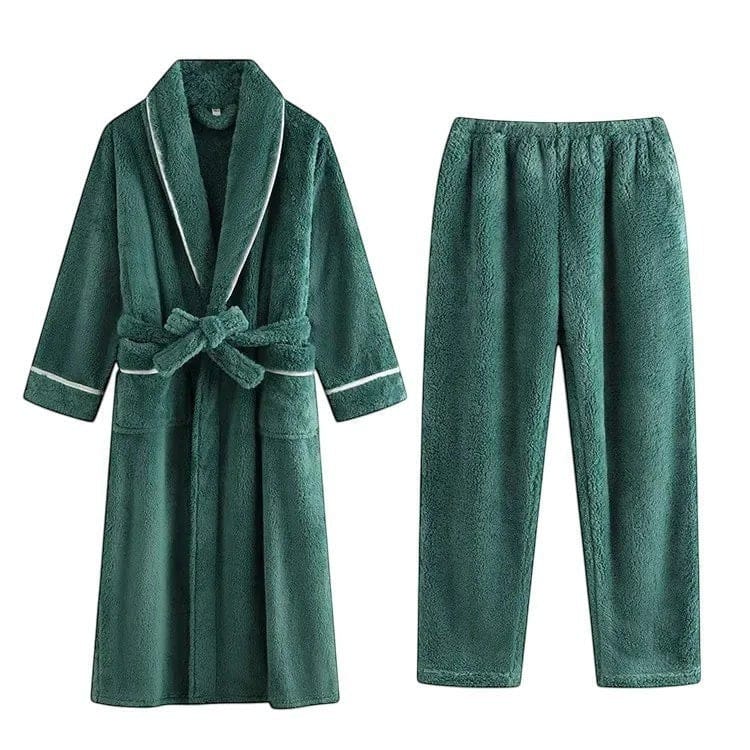 Robe de Chambre Femme avec Pantalon