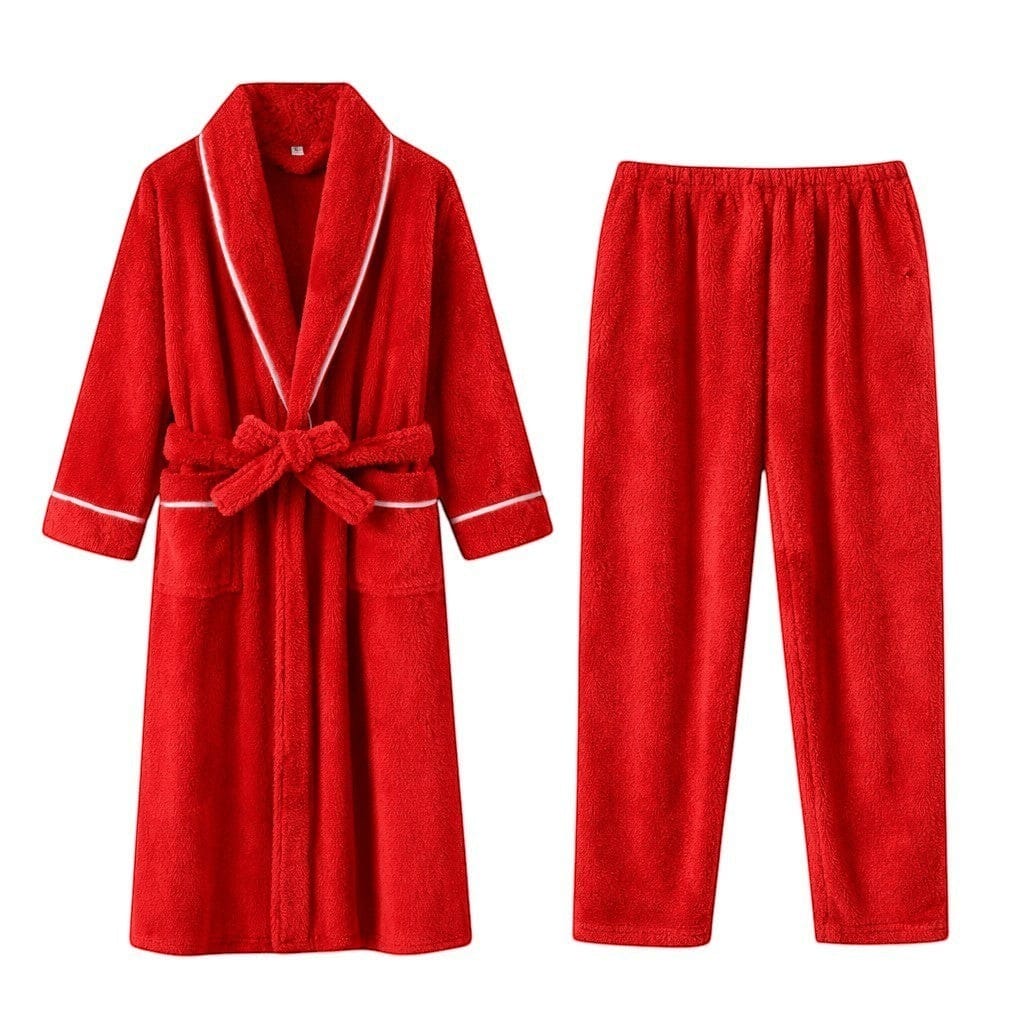 Robe de Chambre Femme avec Pantalon