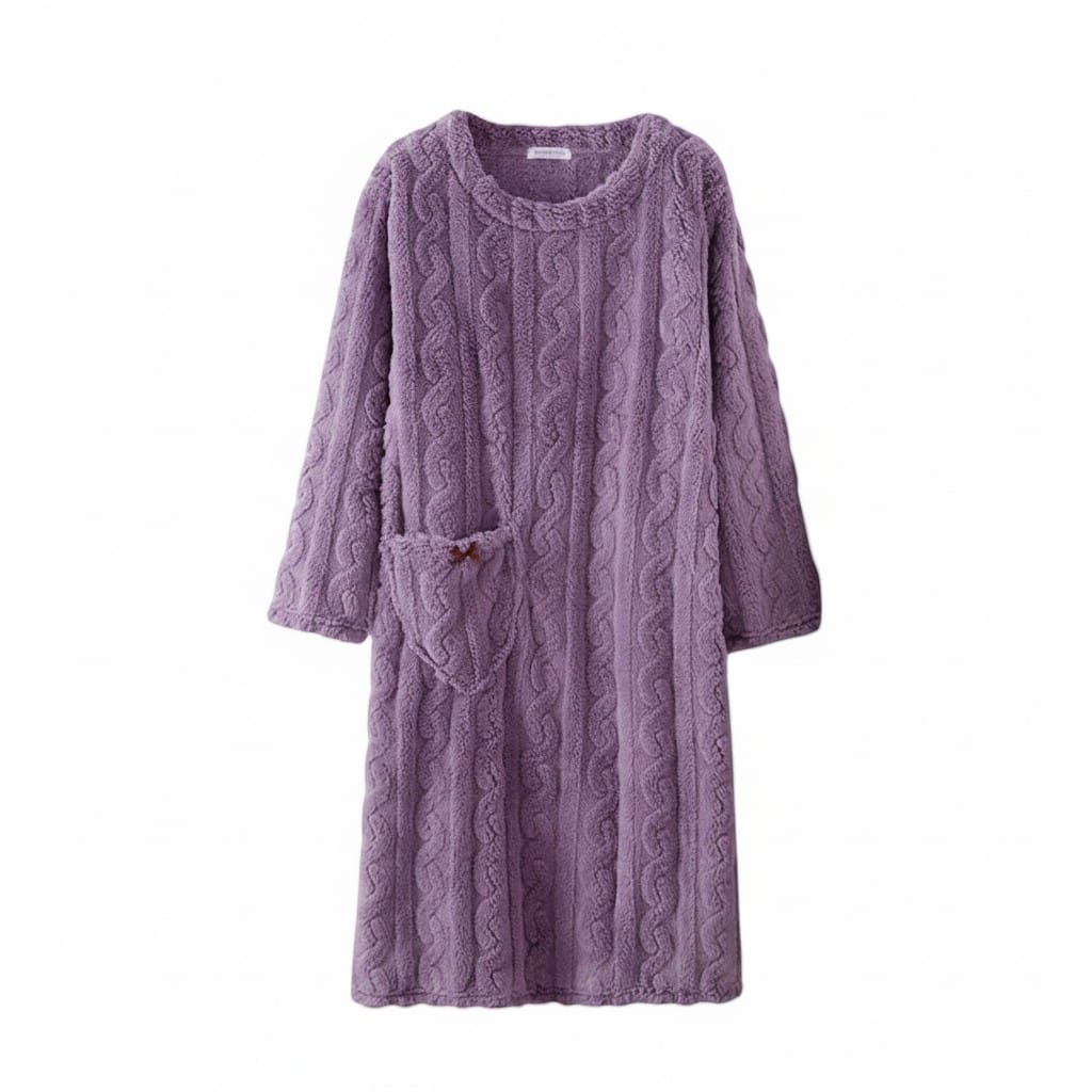 Robe de Chambre Femme Chaude Confort