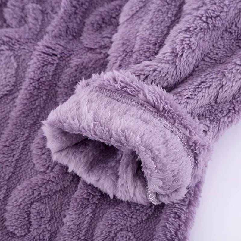 Robe de Chambre Femme Chaude Confort