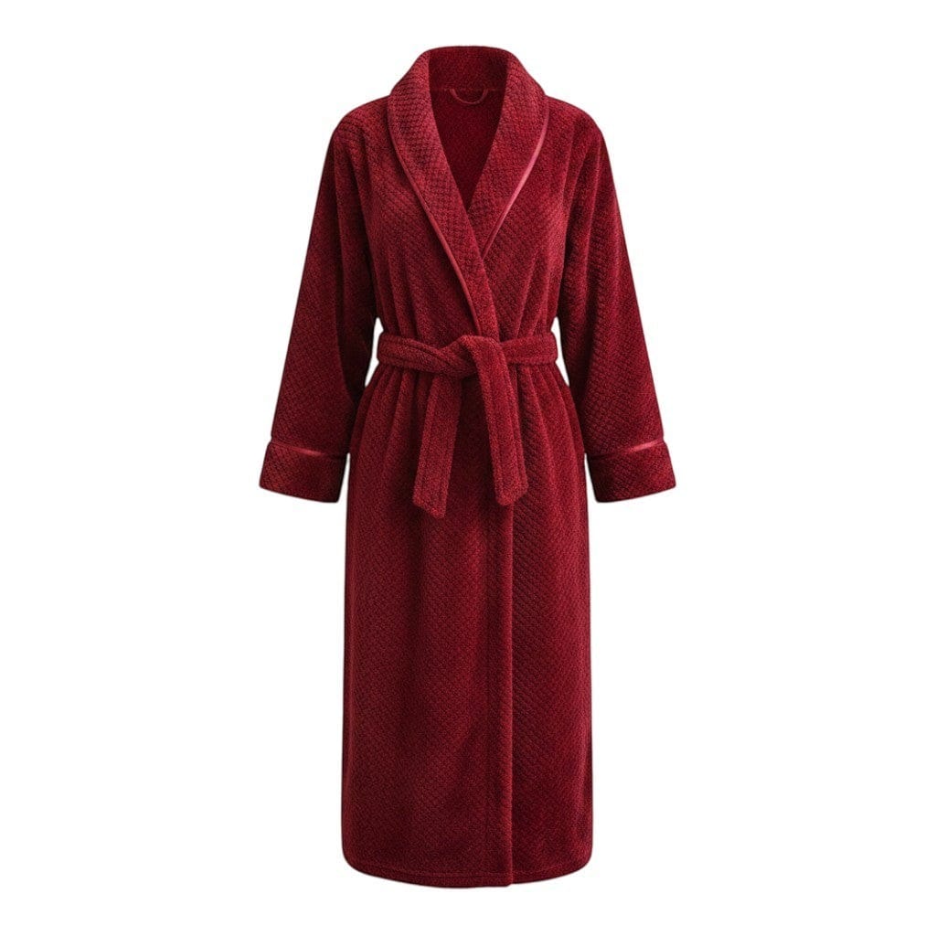 Robe de Chambre Femme Chaude Long Hiver