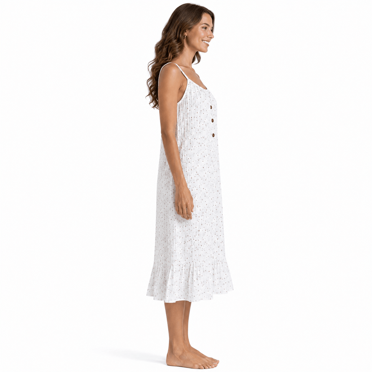 Robe de chambre Femme Coton 100% Imprimé Floral
