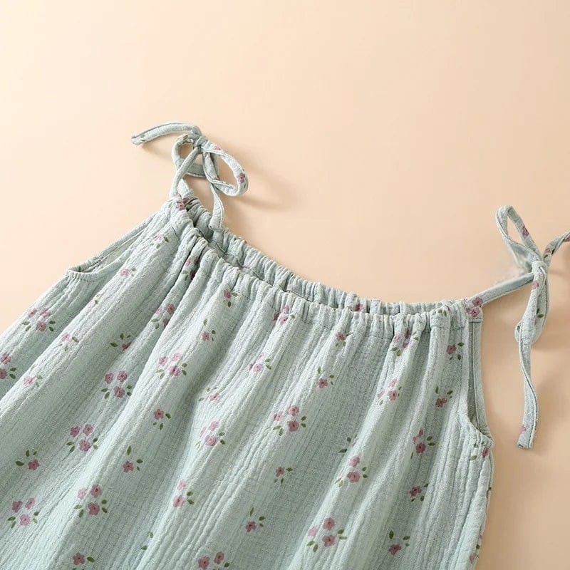 Robe de Chambre Femme Coton Bretelles