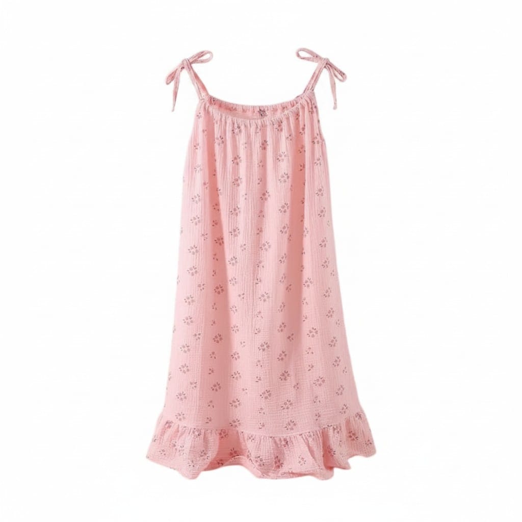 Robe de Chambre Femme Coton Bretelles