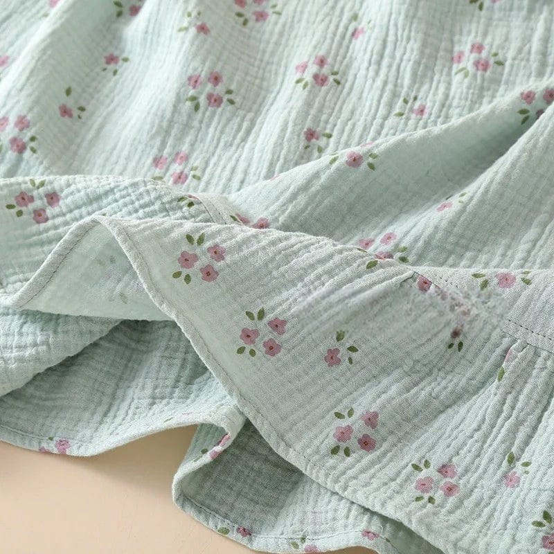 Robe de Chambre Femme Coton Bretelles