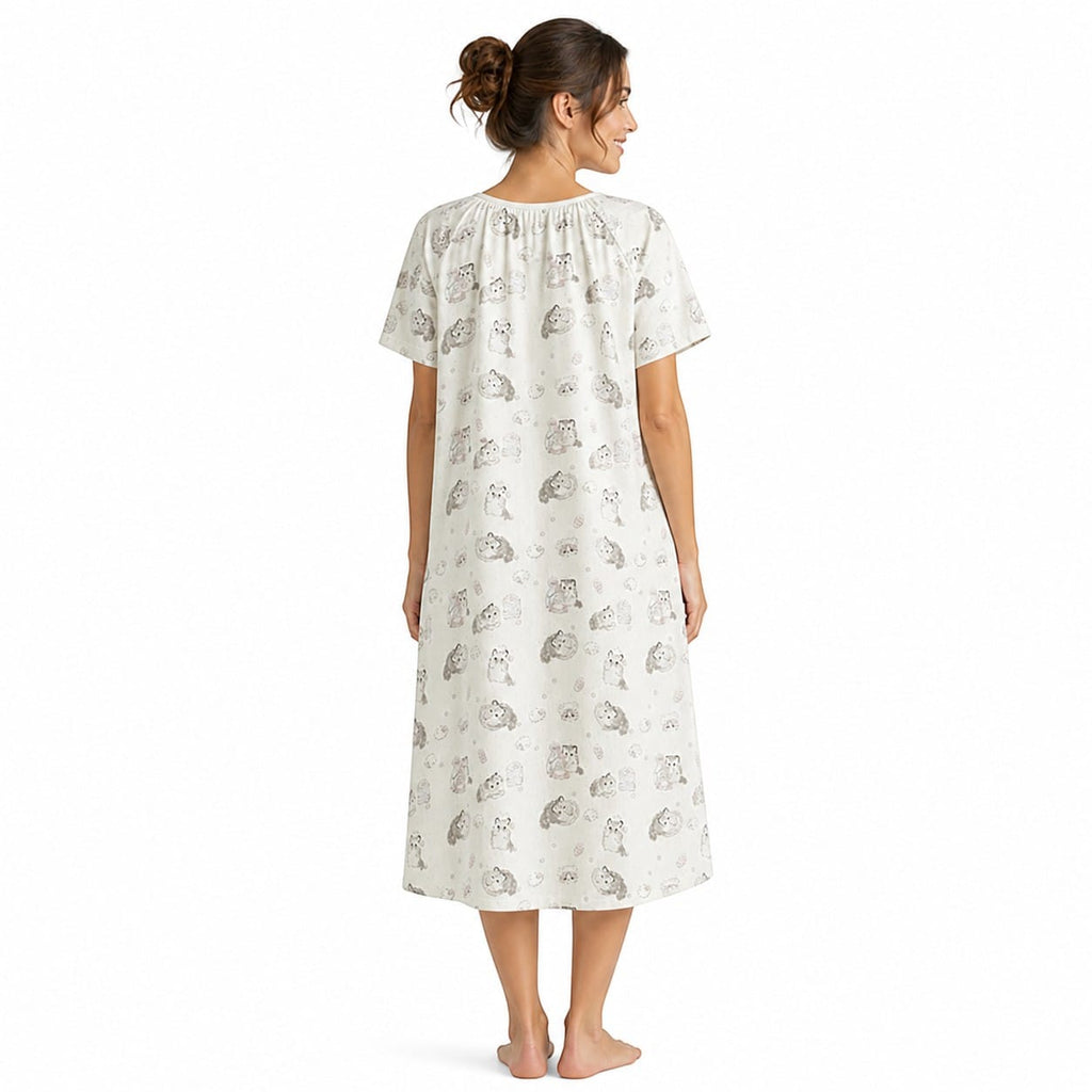Robe de Chambre Femme Coton Été