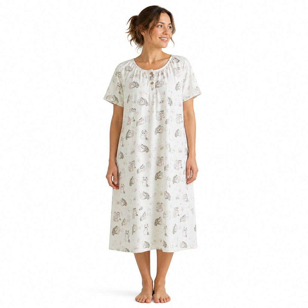 Robe de Chambre Femme Coton Été