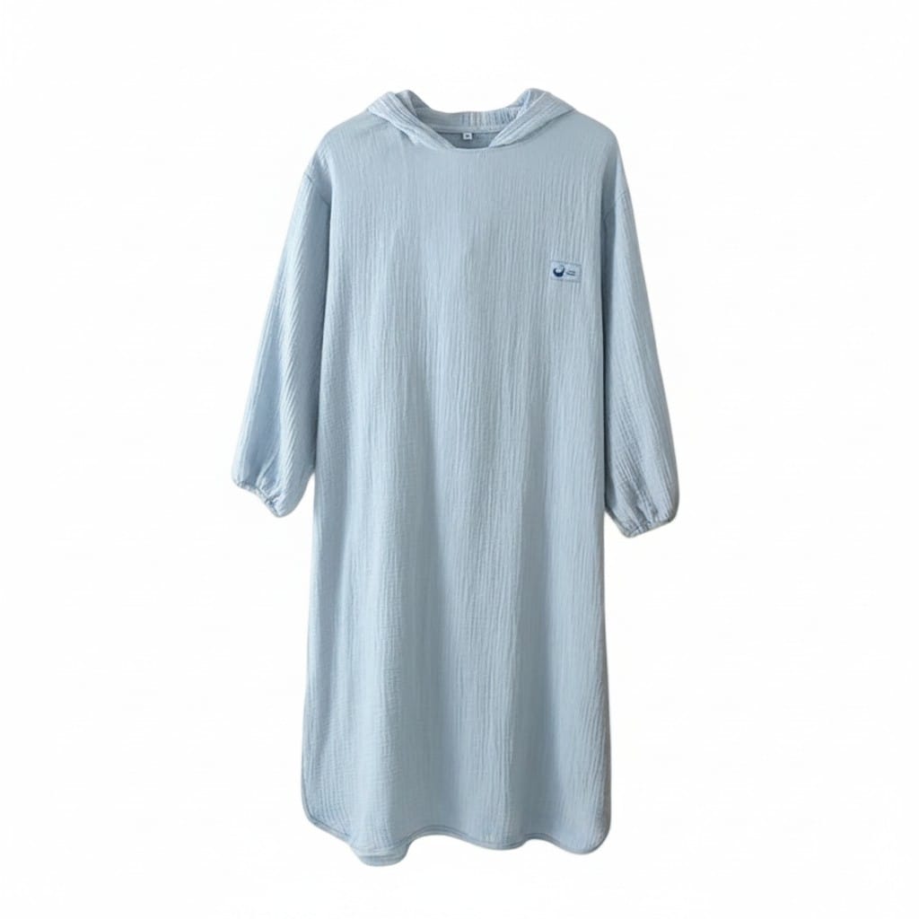 Robe de Chambre Femme Coton Longue Confort Mi-Saison