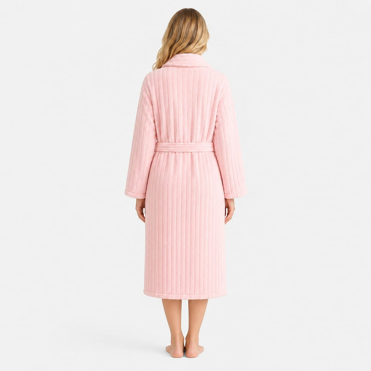 Robe de Chambre Femme Coton Matelassée Chaude