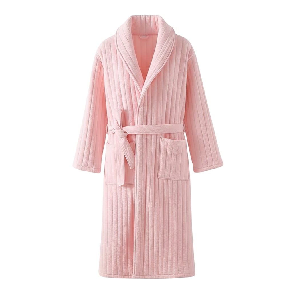 Robe de Chambre Femme Coton Matelassée Chaude