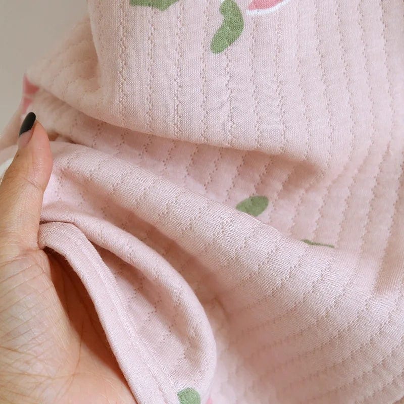 Robe de Chambre Femme Coton Motif Cute Chaude Hiver