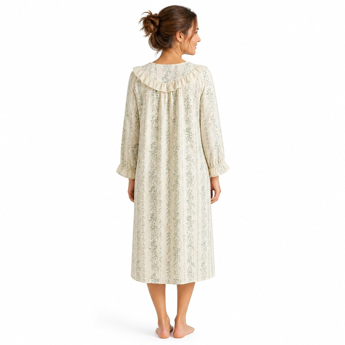 Robe de Chambre Femme Coton Vintage