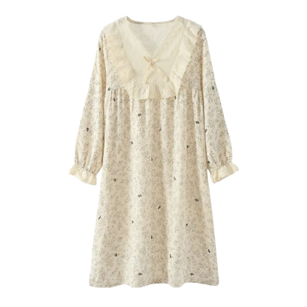 Robe de Chambre Femme Coton Vintage