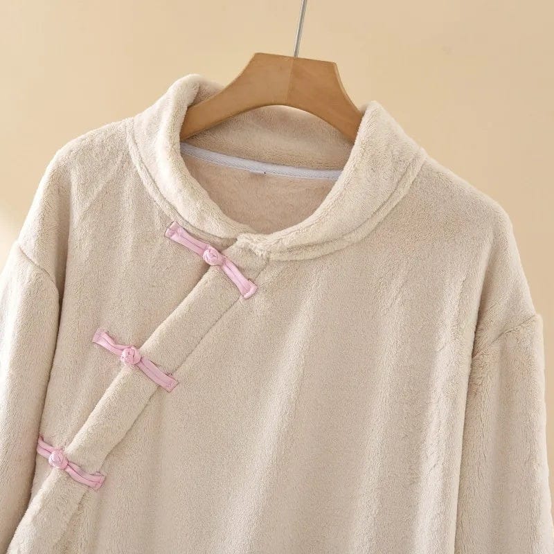 Robe de Chambre Femme Flanelle Longue
