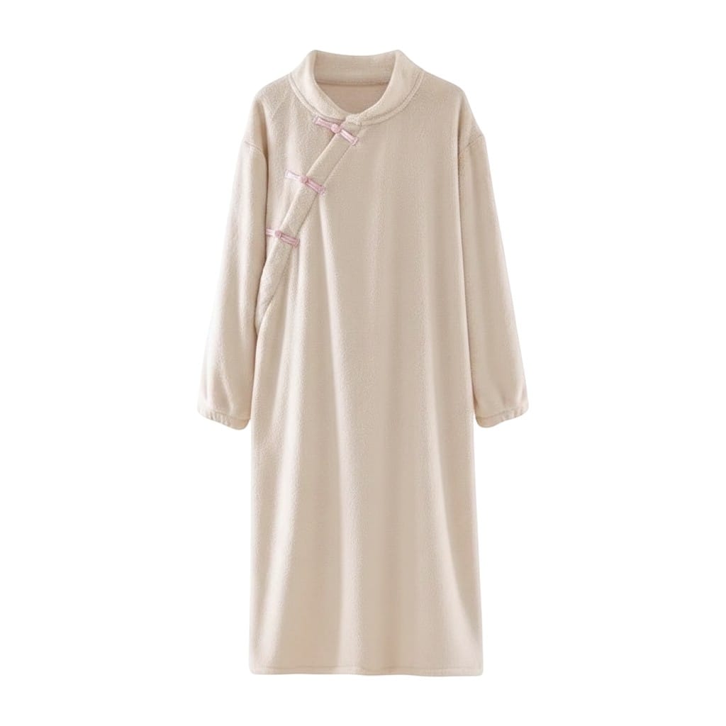 Robe de Chambre Femme Flanelle Longue