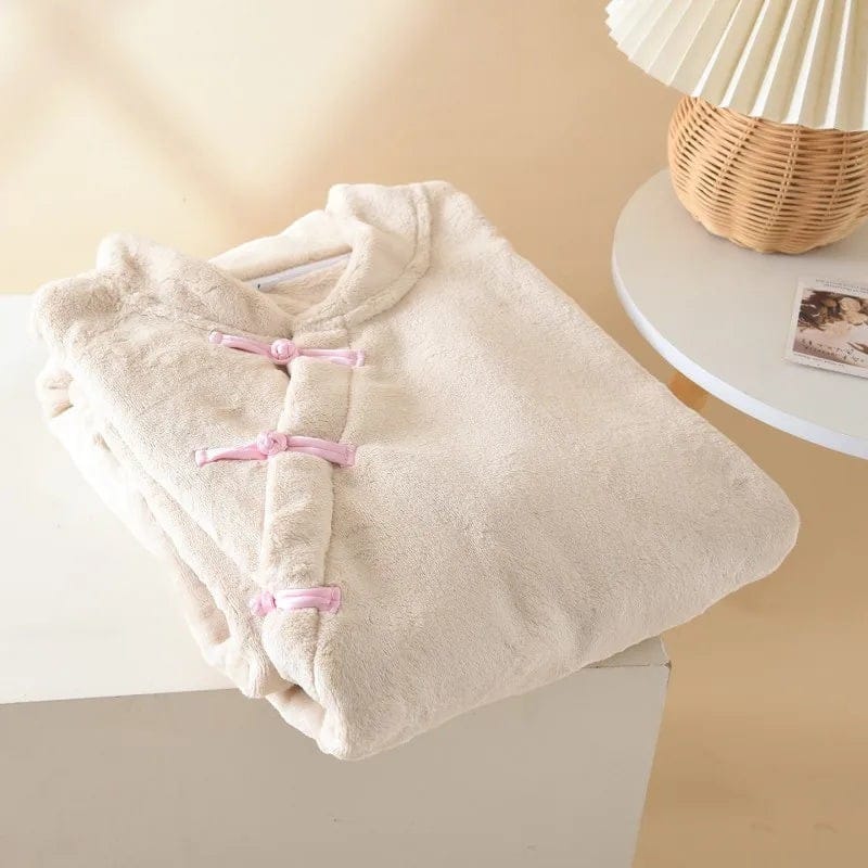 Robe de Chambre Femme Flanelle Longue